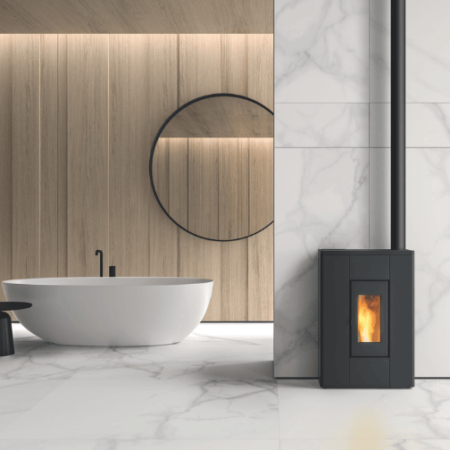 poele à granulés red melissa 7XUP