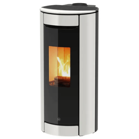 poêle mixte Botero T-Win Blanc