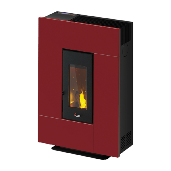 Poêle à granulés Grace 7 rouge