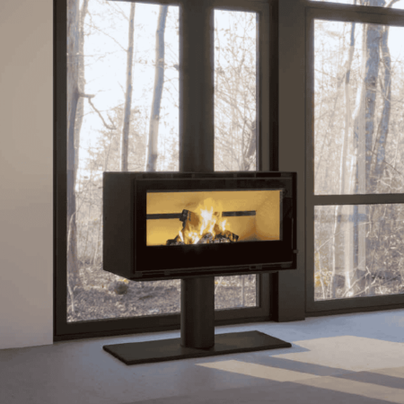 Poêles à bois Cristal 98 en situatiuon