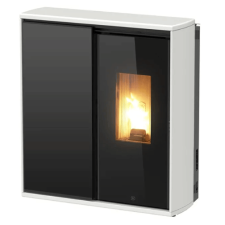 Reverse bianca vetro nero