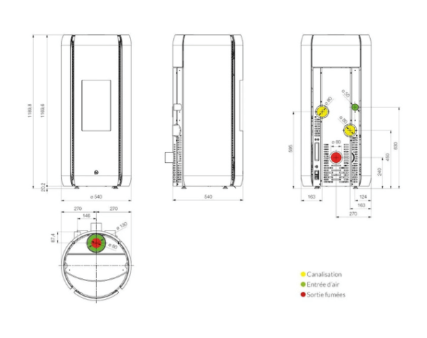 plan poele granules Matisse