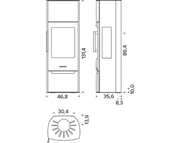 plan poele miro 6 noir