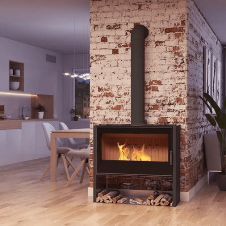 poele a bois hitze lupo l