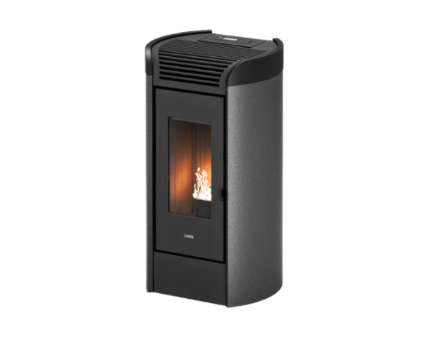 poele a granulé fenice 11 noir et titanium