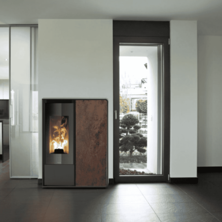 poêle à granulés Dory frontal