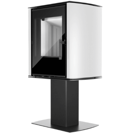 Poêle cotés blancs Hitze Cane SF