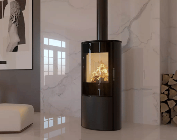 Poêle à bois Ellisse S dans une maison