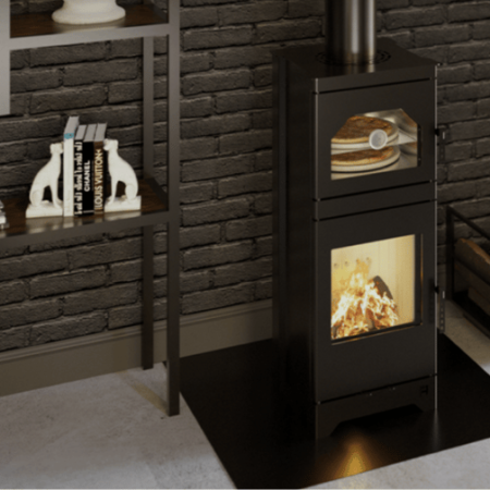 poele bois lynx O salon