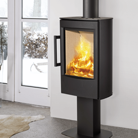poele bois miro 2 sur pied central