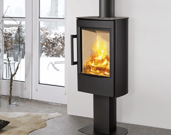 poele bois miro 2 sur pied central