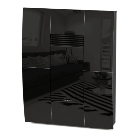 Poêle à granulés Compact Glass Hybrid noir