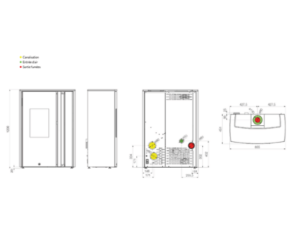 plan poele granules Takumi
