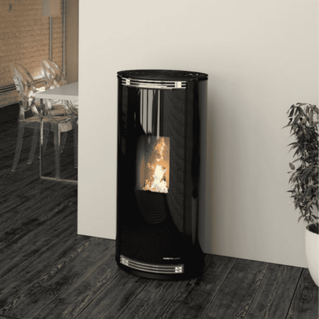 poêle à granulés Globe Glass