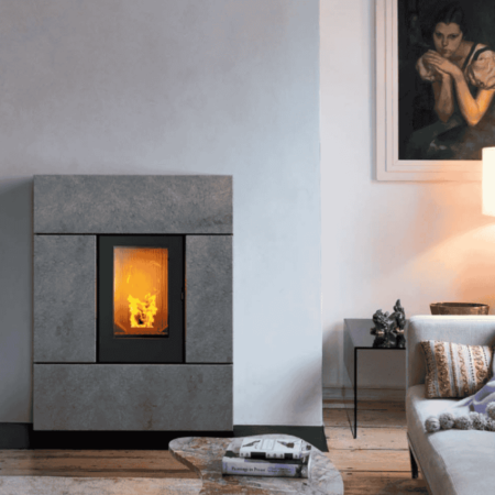 poêle à granulés Ray Comfort Air 8 XUP en situation