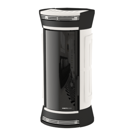 poêle à granulés all style clessidra blanc