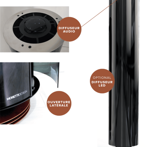 poêle à granulés dolby air technologies