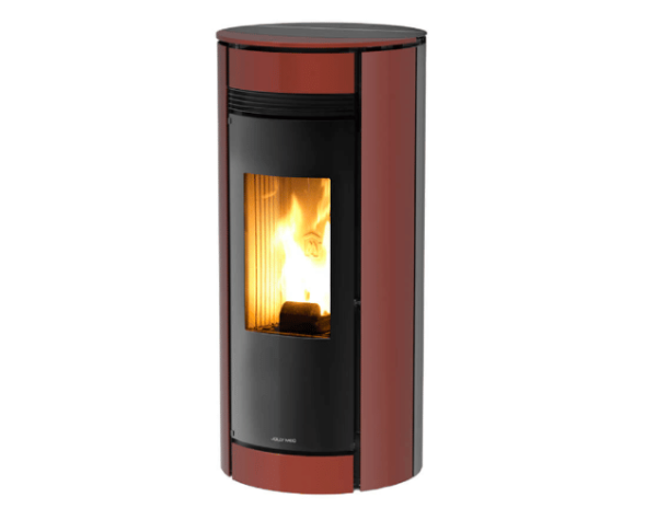 poele granules Globo couleur Bordeaux