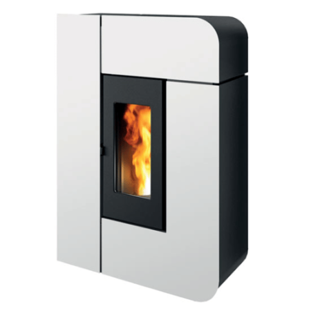 poele granules alea blanc