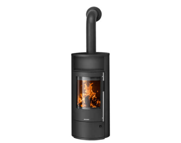 poele a bois oranier polar neo 8 acier noir