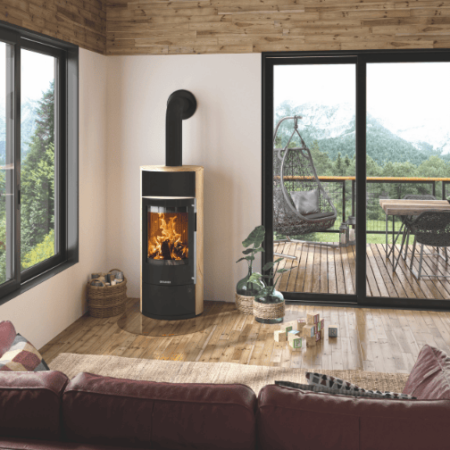 poêle à bois polar neo 8