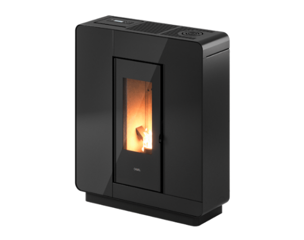 poêle à granulés Cadel Elle Plus 9 noir verre