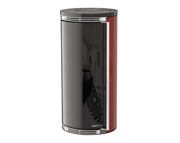 poele a granulés Ergonomic Air bordeaux