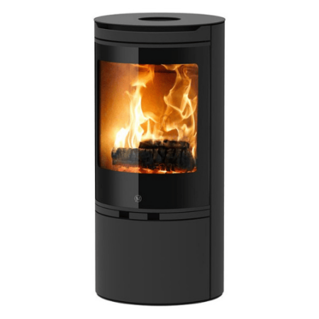 poele à bois clipper sur fond blanc