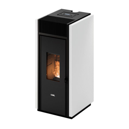 poêle à granulés Cadel Bold 7 UP Twin blanc